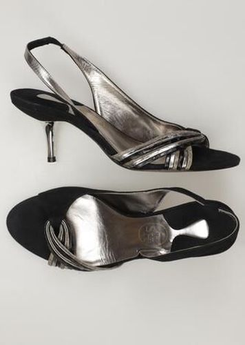 Damen Sandale, schwarz, Gr. EU 37, Leder - Second Hand - Ash - Modalova