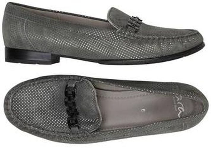 Damen Halbschuh, grau, Gr. EU 39 (UK 6), Leder - Second Hand - Ara - Modalova