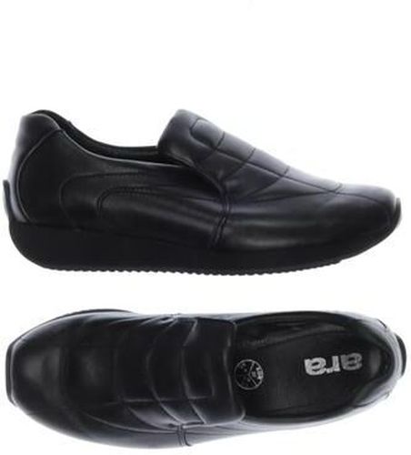 Damen Halbschuh, schwarz, Gr. EU 37, Leder - Second Hand - Ara - Modalova