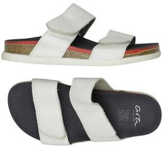 Damen Sandale, weiß, Gr. EU 35, Leder - Second Hand - Ara - Modalova