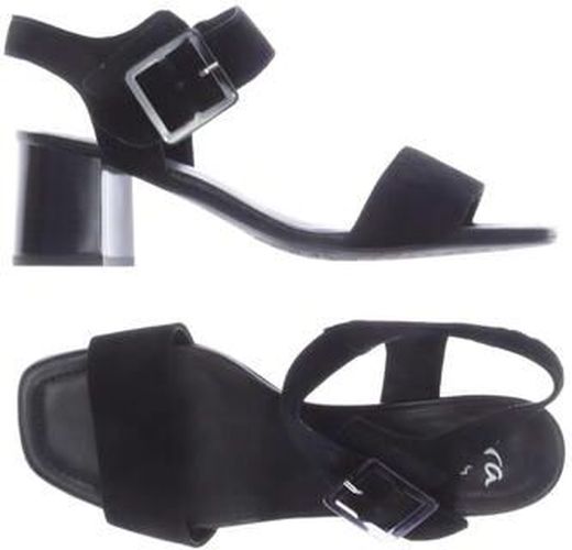 Damen Sandale, schwarz, Gr. EU 39.5 (UK 6.5), Leder - Second Hand - Ara - Modalova