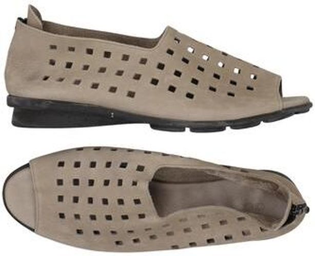 Damen Sandale, beige, Gr. EU 42, Leder - Second Hand - Arche - Modalova