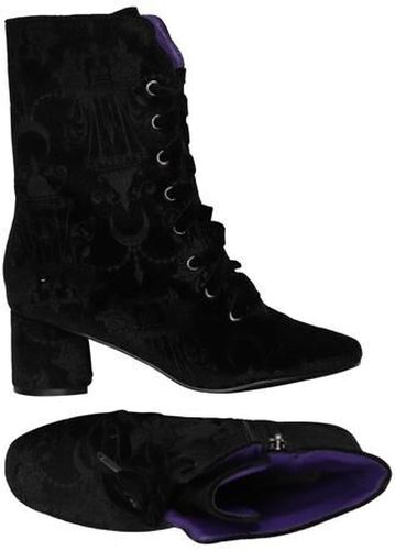 Damen Stiefelette, schwarz, Gr. EU 36 - Second Hand - Banned - Modalova