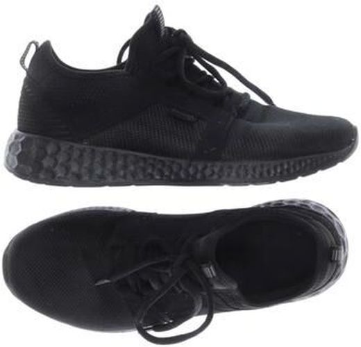 Damen Sneakers, schwarz, Gr. EU 38, Kunstleder - Second Hand - Bench. - Modalova