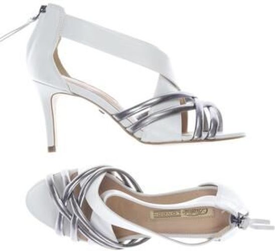 Damen Sandale, weiß, Gr. EU 37, Leder - Second Hand - Buffalo LONDON - Modalova