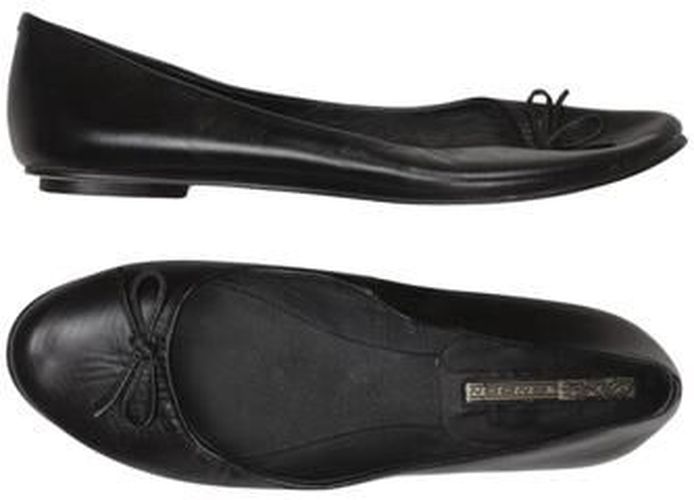 Damen Ballerinas, schwarz, Gr. EU 38, Leder - Second Hand - Buffalo LONDON - Modalova