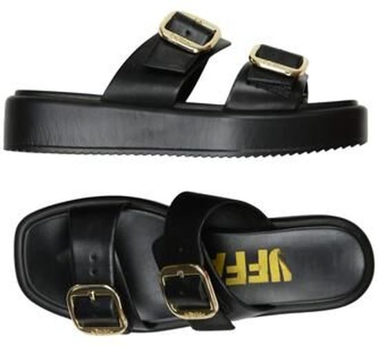 Damen Sandale, schwarz, Gr. EU 36, Kunstleder - Second Hand - Buffalo LONDON - Modalova