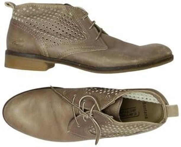 Damen Stiefelette, beige, Gr. EU 38 (UK 5), Leder - Second Hand - Camel active - Modalova