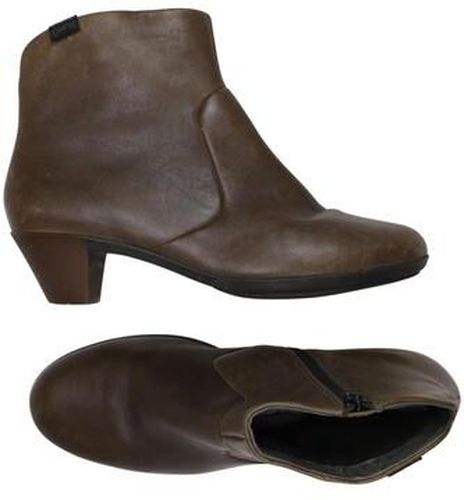 Damen Stiefelette, braun, Gr. EU 39, Leder - Second Hand - Camper - Modalova