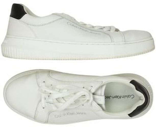 Jeans Damen Sneakers, weiß, Gr. EU 40, Leder - Second Hand - Calvin Klein - Modalova