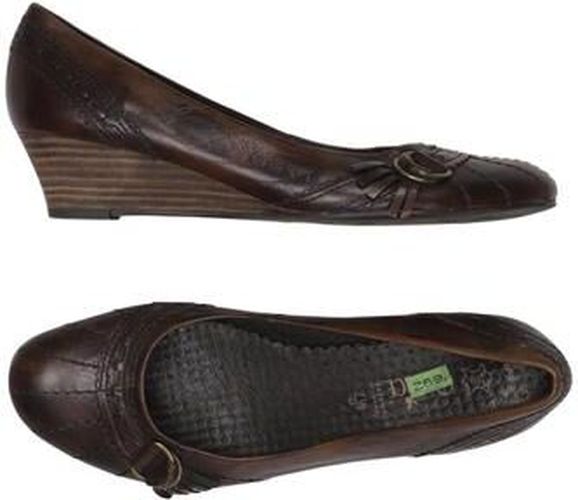 Damen Ballerinas, braun, Gr. EU 41, Leder - Second Hand - Caprice - Modalova