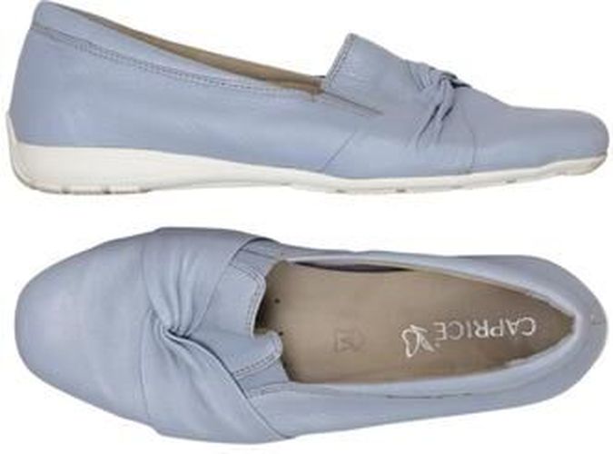 Damen Halbschuh, hellblau, Gr. EU 38, Leder - Second Hand - Caprice - Modalova