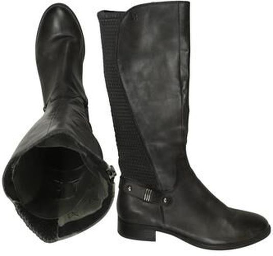Damen Stiefel, schwarz, Gr. EU 37 (UK 4), Kunstleder, Leder - Second Hand - Caprice - Modalova