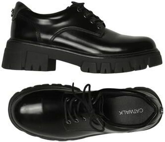 Damen Halbschuh, schwarz, Gr. EU 39, Kunstleder - Second Hand - Catwalk - Modalova