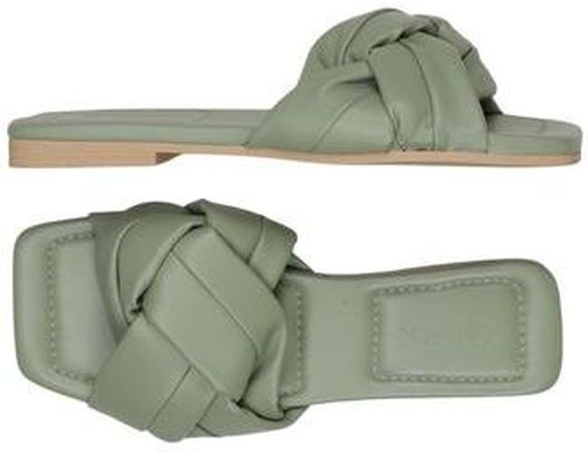 Damen Sandale, grün, Gr. EU 36, Kunstleder - Second Hand - Catwalk - Modalova