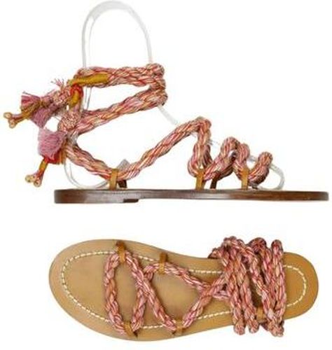 Damen Sandale, braun, Gr. EU 36 - Second Hand - Closed - Modalova