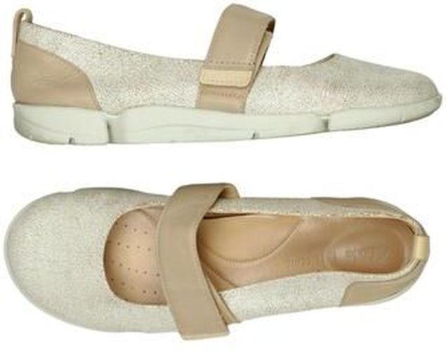 Damen Ballerinas, beige, Gr. EU 41 - Second Hand - Clarks - Modalova