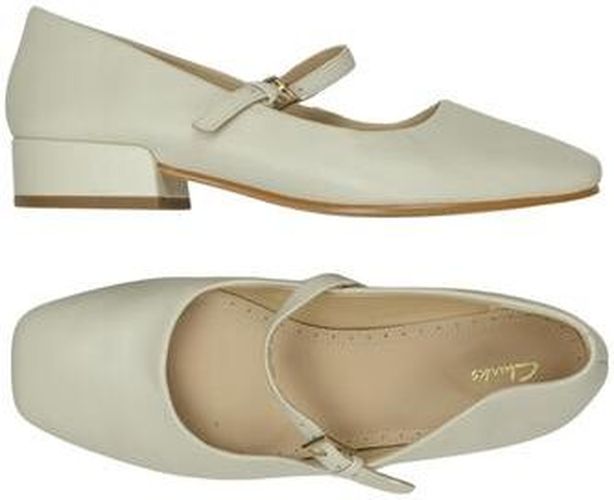 Damen Ballerinas, cremeweiß, Gr. EU 39 - Second Hand - Clarks - Modalova