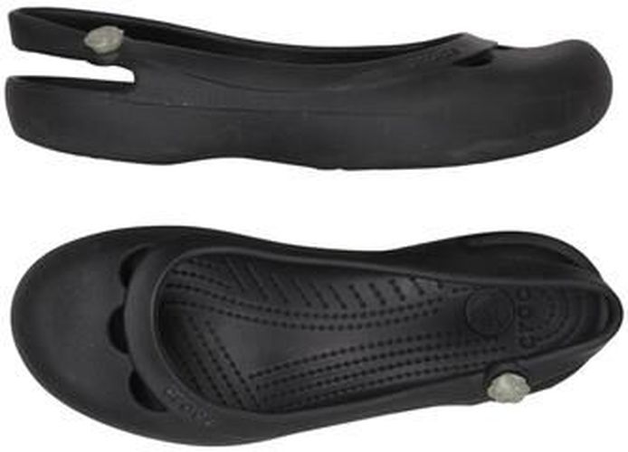 Damen Ballerinas, schwarz, Gr. EU 39 (US 8) - Second Hand - Crocs - Modalova