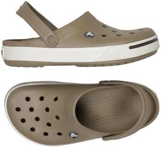 Damen Sandale, beige, Gr. EU 39 (US 8) - Second Hand - Crocs - Modalova