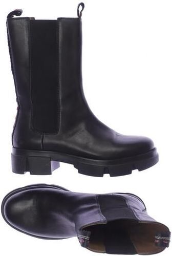Damen Stiefelette, schwarz, Gr. EU 36, Leder - Second Hand - CRICK IT - Modalova