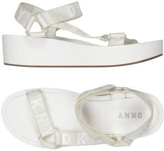 Damen Sandale, weiß, Gr. EU 40 - Second Hand - DKNY by Donna Karan New York - Modalova