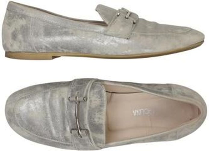 Damen Halbschuh, silber, Gr. EU 37 - Second Hand - Donna Carolina - Modalova