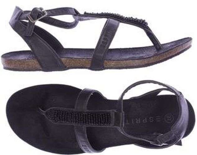 Damen Sandale, schwarz, Gr. EU 37 - Second Hand - Esprit - Modalova
