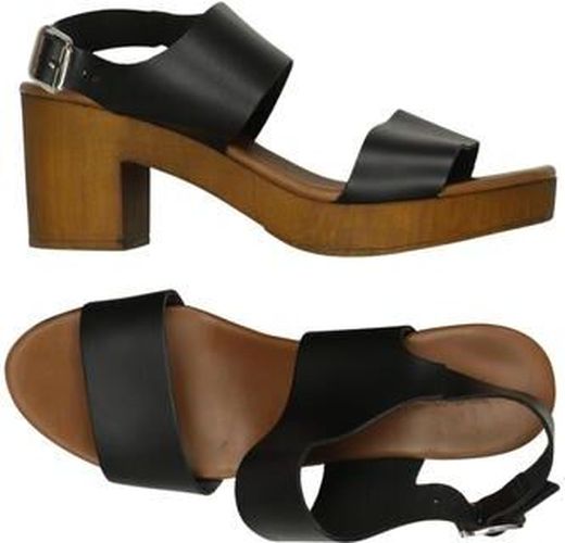 Damen Sandale, schwarz, Gr. EU 39, Leder - Second Hand - Esprit - Modalova