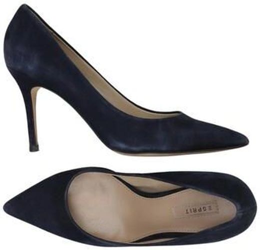 Damen Pumps, marineblau, Gr. EU 40, Leder - Second Hand - Esprit - Modalova