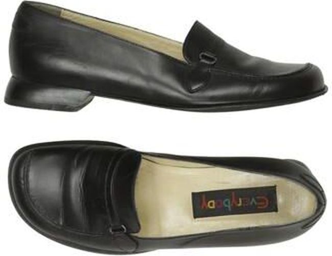 Damen Halbschuh, schwarz, Gr. EU 38 - Second Hand - Everybody - Modalova