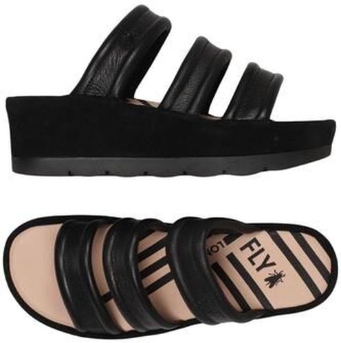 Damen Sandale, schwarz, Gr. EU 36 - Second Hand - FLY London - Modalova