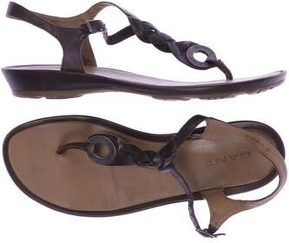 Damen Sandale, braun, Gr. EU 36 (US 5.5) - Second Hand - Gant - Modalova