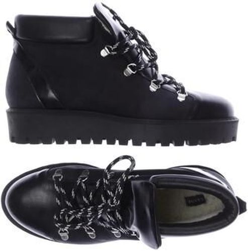 Damen Stiefelette, schwarz, Gr. EU 40, Leder - Second Hand - Ganni - Modalova