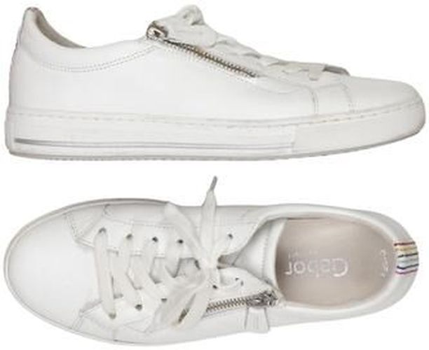 Damen Sneakers, weiß, Gr. EU 37.5 (UK 4.5), Leder - Second Hand - Gabor - Modalova