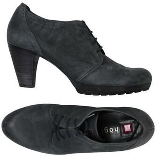 Damen Halbschuh, grau, Gr. EU 38.5 (UK 5.5), Leder - Second Hand - Högl - Modalova