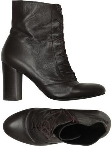 Damen Stiefelette, braun, Gr. EU 38 - Second Hand - Hallhuber - Modalova