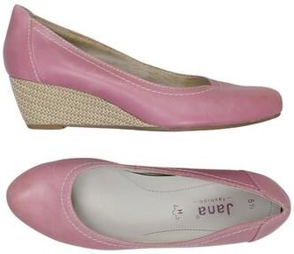 Damen Pumps, pink, Gr. EU 38.5, Leder - Second Hand - Jana - Modalova