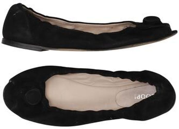 Damen Ballerinas, schwarz, Gr. EU 39, Leder - Second Hand - Joop! - Modalova