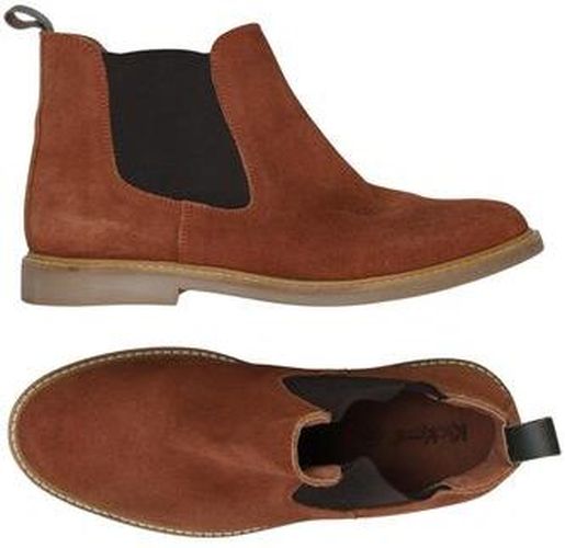 Damen Stiefelette, braun, Gr. EU 38, Leder - Second Hand - Kickers - Modalova