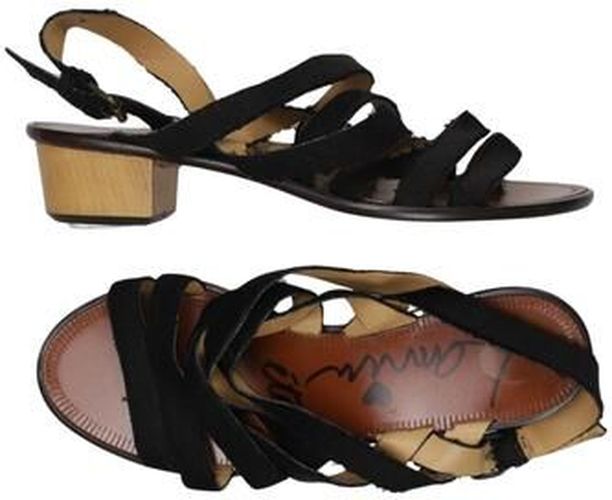 Damen Sandale, schwarz, Gr. EU 38 - Second Hand - Lanvin - Modalova