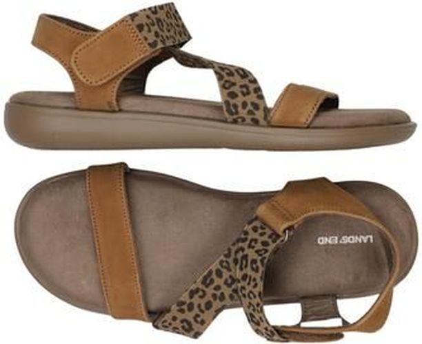 Damen Sandale, braun, Gr. EU 37.5 - Second Hand - Lands End - Modalova