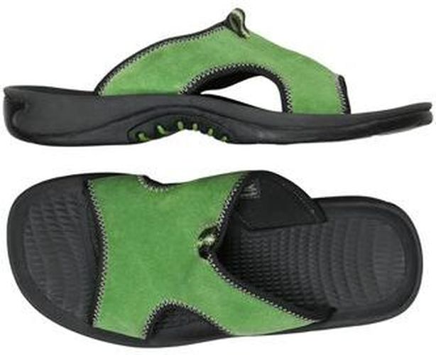 Damen Sandale, grün, Gr. EU 39 (US 8) - Second Hand - Lands End - Modalova