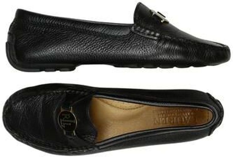 Damen Halbschuh, schwarz, Gr. EU 36, Leder - Second Hand - LAUREN Ralph Lauren - Modalova