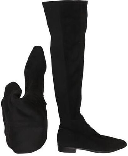 Damen Stiefel, schwarz, Gr. EU 37 - Second Hand - Mango - Modalova