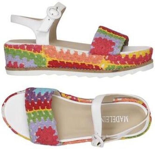 Damen Sandale, weiß, Gr. EU 37 - Second Hand - MADELEINE - Modalova