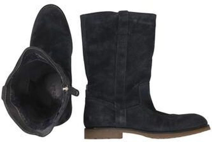 Marc O' Polo Stiefelette, marineblau, Gr. EU 39, Leder - Second Hand - Marc O'Polo - Modalova