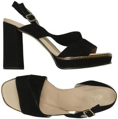 Cain Damen Sandale, schwarz, Gr. EU 40, Leder - Second Hand - Marc - Modalova