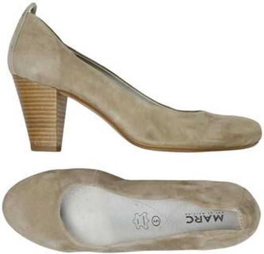 Shoes Damen Pumps, beige, Gr. EU 38 (UK 5), Leder - Second Hand - Marc - Modalova
