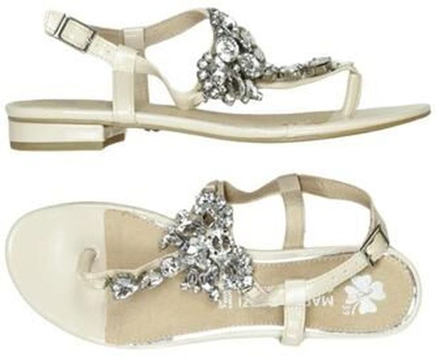 Damen Sandale, cremeweiß, Gr. EU 39, Kunstleder - Second Hand - Marco tozzi - Modalova